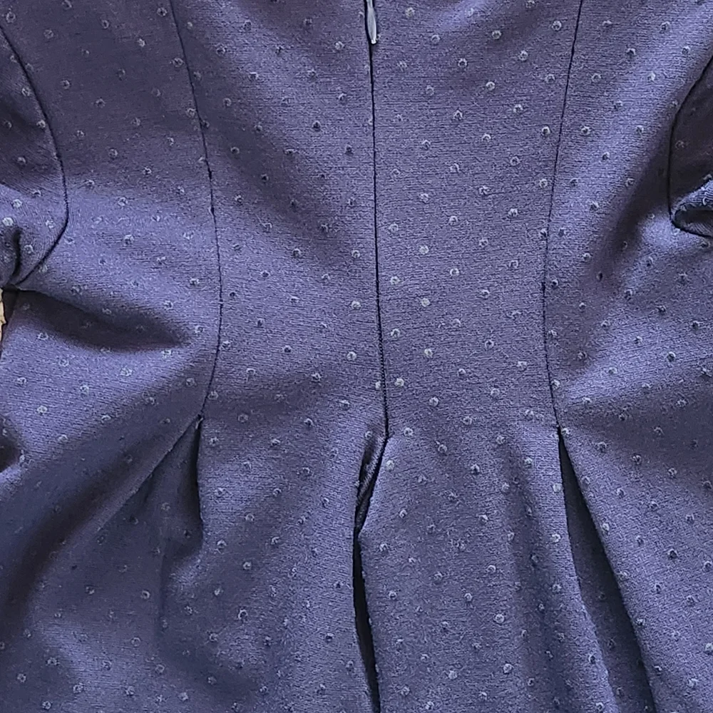 Mayoral Pleated A-Line Dress Size 4 Color Navy - Picture 10 of 10